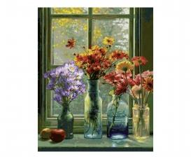 Flower Love 40 x 50 cm - Painting by Numbers