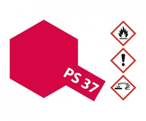 PS-37 Translucent Red, polycarbonate spray paint