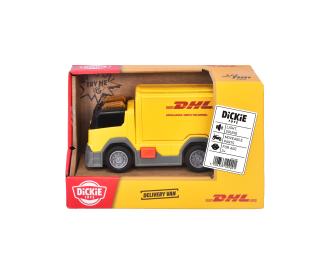 Camionnette jouet de livraison DHL avec lumière et son