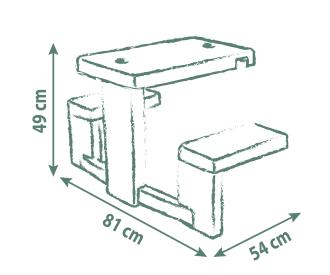 Smoby Life Table Pique Nique