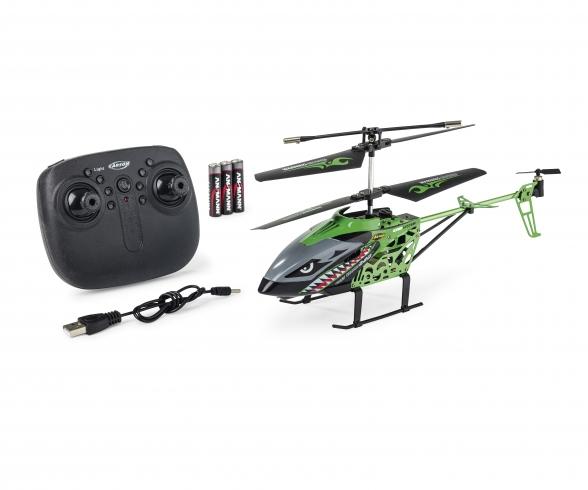 Carson Easy Tyrann 230 Hélicoptère Télécommandé Gyro 2.4GHz - Prêt à Voler (RTF) Pour Débutants - Vert - 3