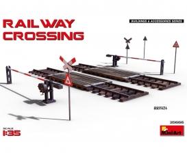 1:35 Diorama-Set Railway Crossing