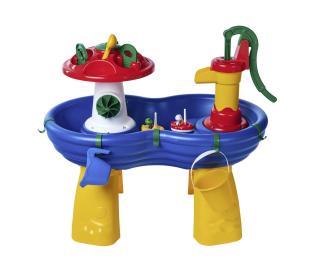 WaterTable with Pump and Mushroom Fountain