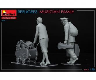 1:35 Set de figurines Famille de musiciens voyageurs (2)