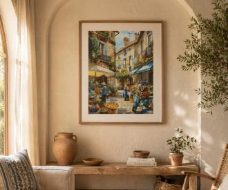 La Dolce Vita 40 x 50 cm - Painting by Numbers