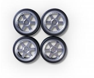 1:10 Design 6 Spoke Wheel Set, model wheels