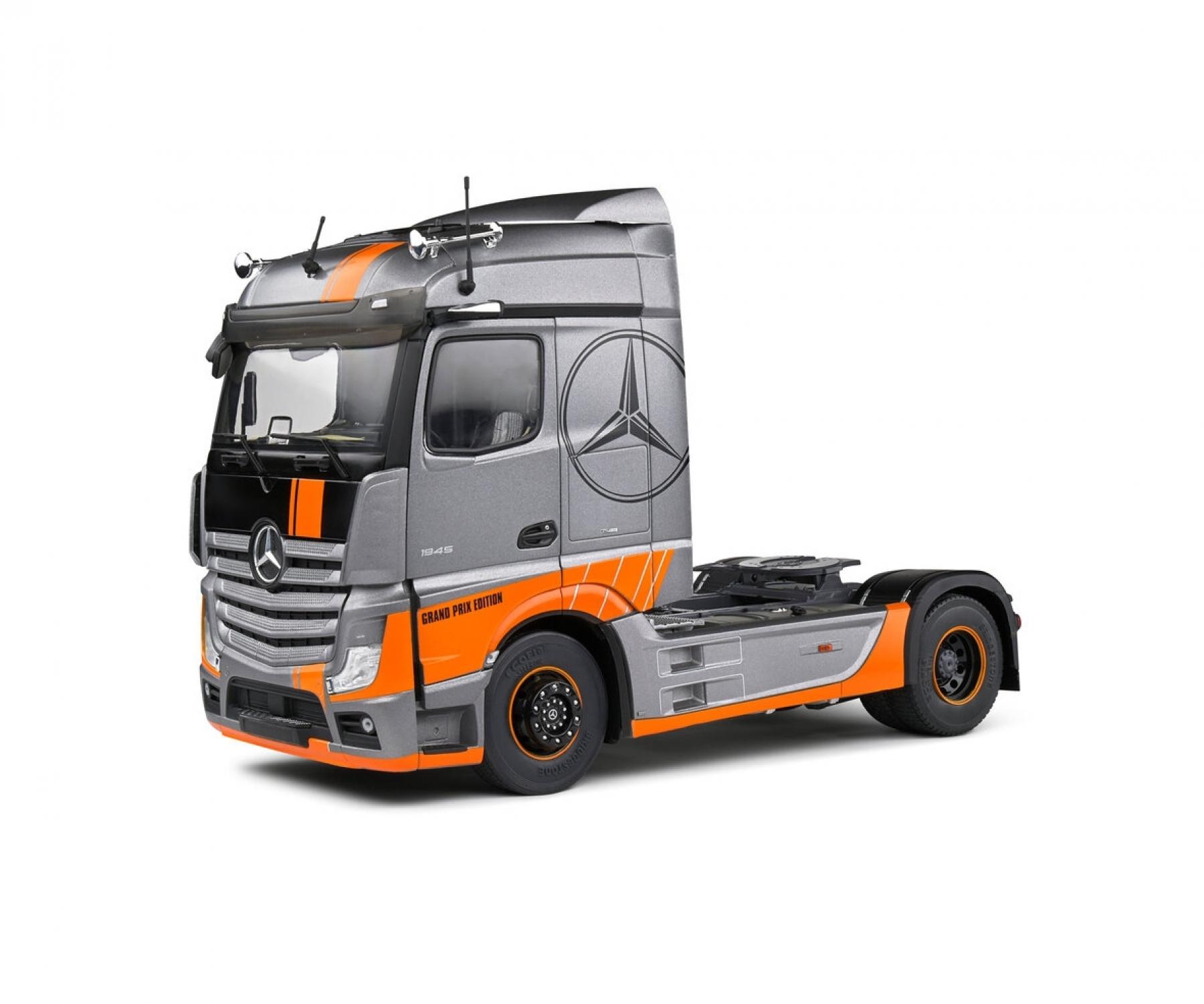 Modèle Réduit Mercedes Actros Camion 1:24 Jaune Shell - Boîte Fermée 2025