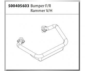 X-Crawlee pro Rammer vorne/hinten