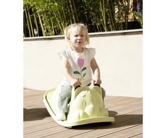 Smoby Life Bascule Chat Vert
