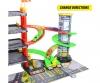 Parking Garage Playset With Lift and 5 Vehicles