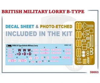 1:35 WWI Bri.  Mil. Lastkraftwagen Typ B