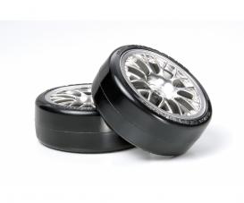 1:10 Chrome Mesh Wheel, drift wheel set, 24mm