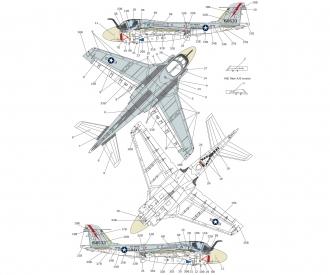 Italeri A-6E TRAM Intruder Aircraft Model Kit 1:72