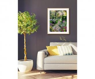 Mein schöner Garten 40 x 50 cm – Malen nach Zahlen