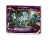 A Unicorn in the Magic Forest Triptych - Painting by Numbers