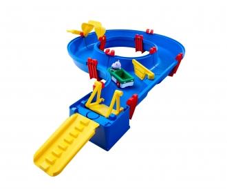 AmphieSet waterway with amphibious vehicle