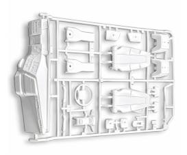 Volvo Cockpit L-Teile Tüte, Modellzubehör Spritzling