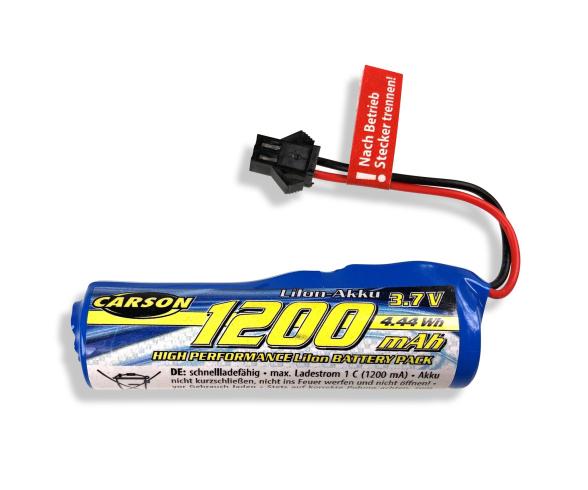 3,7V/1200mAh LiION Akku JST