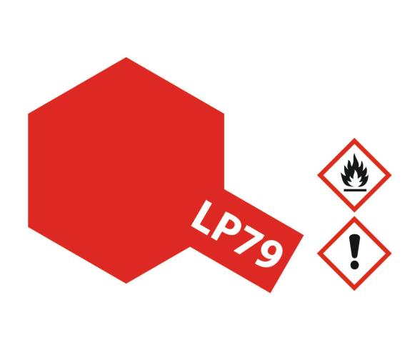 LP-79 Flat Red, lacquer paint, 10 ml jar