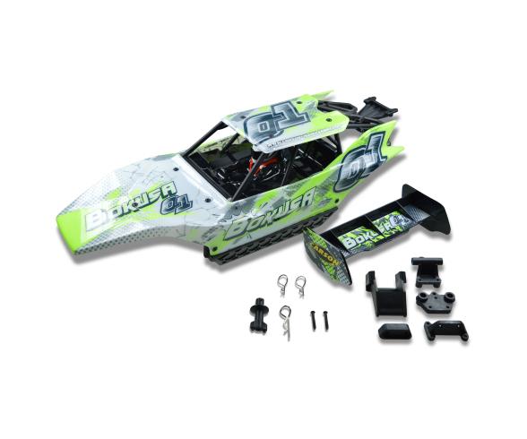 1:10 XL Karosserie-Set Bokusa gelb