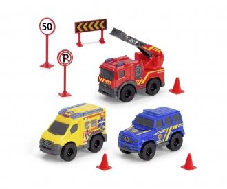 Micro SOS Station Rescue Playset with 3 Cars