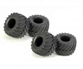 Lunch Box Tire Set, RC spare tyres for 58063