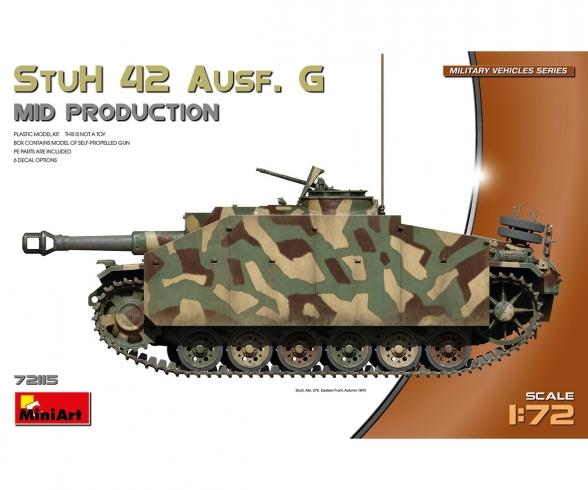 1:72 StuH 42 Ausf. G Mit. Produktion 1:72 StuH 42 Ausf. G Mit. Produktion