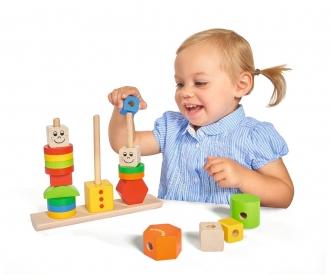 Puzzle de figures à empiler