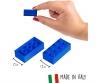 Blox 1000 blue 4 pin Bricks Loose