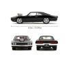 F & F 1970 Dodge Charger 1:24