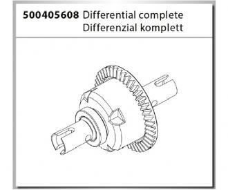 X-Crawlee pro Differenzial komplett