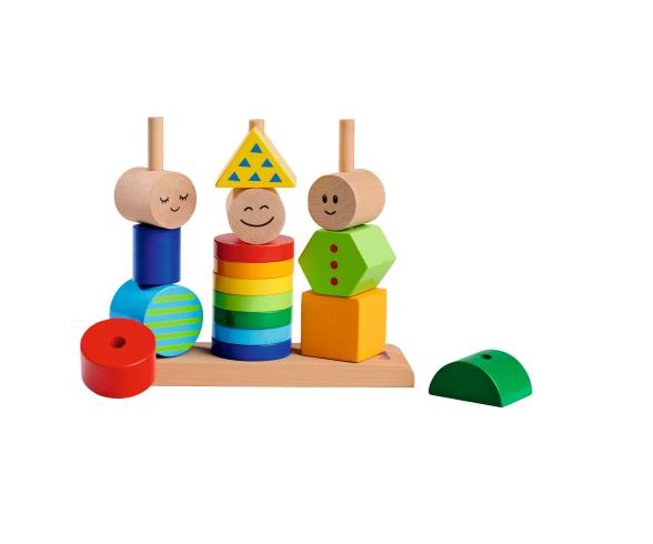 EH Jeu de figurines empilables