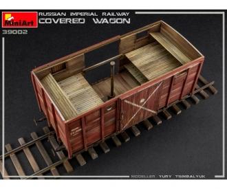 1:35 Rus. Imperial Railway Covered Wagon