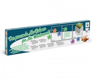 Alurahmen Tritpychon 120 x 40 cm – Silber matt