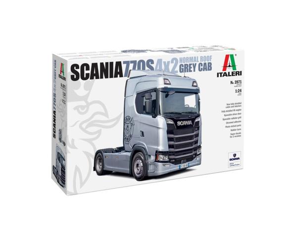 Scania S770 4x2 Model Kit 1:24 Grey Cab