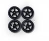 1:10 Design 5sp Wheel Set, wheels, black