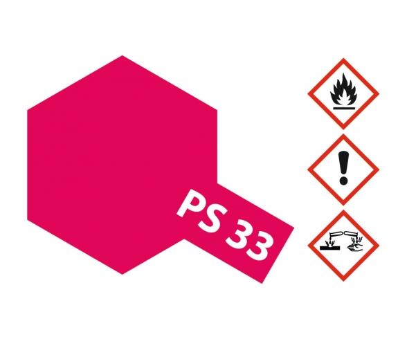 PS-33 Kirschrot Polycarbonat 100ml