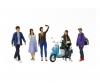 1:24 Campus Friends II, plastic figure assembly kit