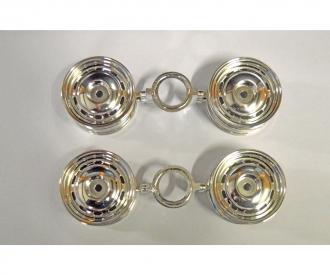 VW Beetle Wheels, model accessory, chrome set