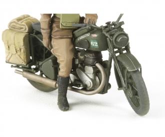 1:35 WWII Brit.BSA M20 Krad./Mi.Polizei