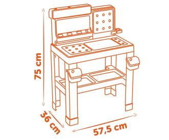Smoby Black+Decker Bricolo Pro Workbench