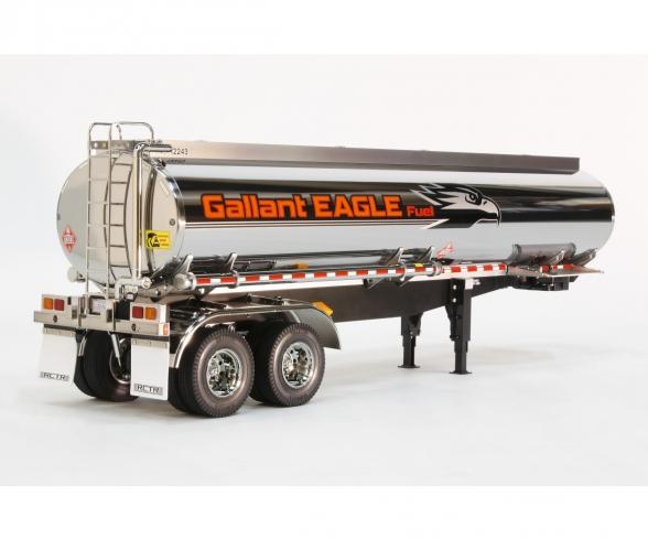 1:14 US Fuel Tank Trailer 2Axle, RC assembly kit