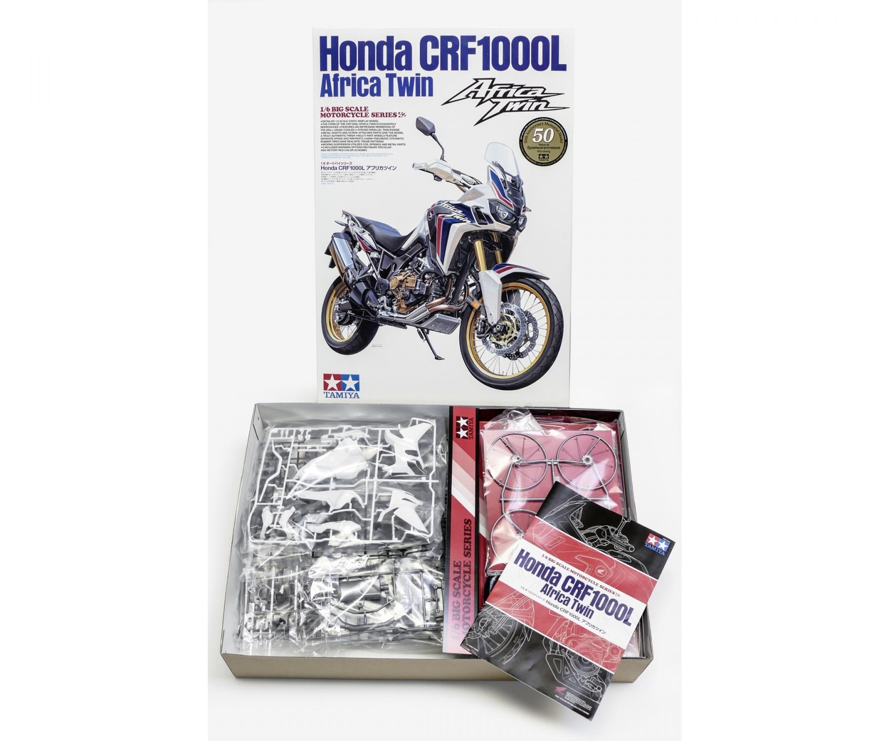 Buy 1:6 Honda CRF 1000L Africa Twin Enduro online | Tamiya
