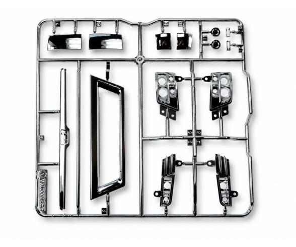 MAN TGX Ver.II Zubehörset – Chromteile für Modellbau