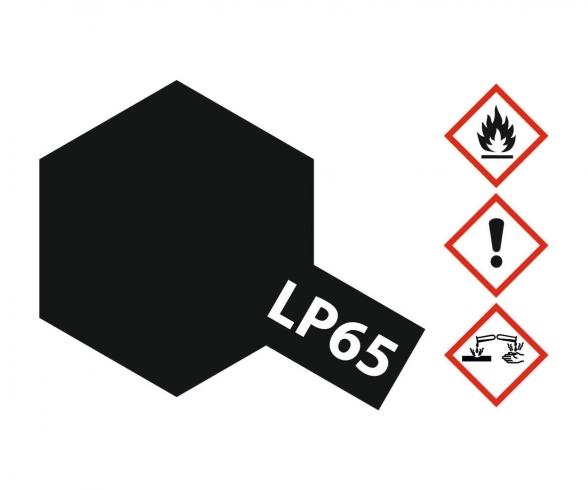LP-65 Rubber Black Flat, lacquer paint, 10 ml