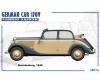 1:35 Voiture allemande Type 170V Cabrio