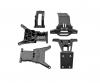 XS Bumper Wing Holder Gearbox Set for 1:10