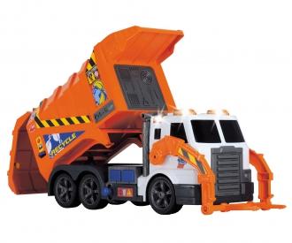 Camion poubelle jouet à roue libre avec lumière et sons
