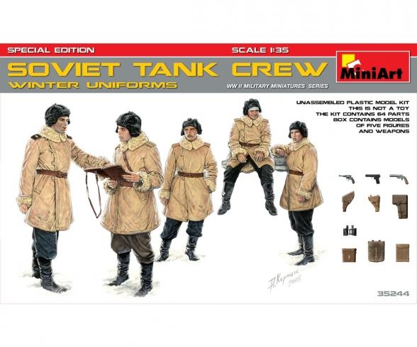 1:35 Fig. Sov. Tank Crew Winter (5) SE