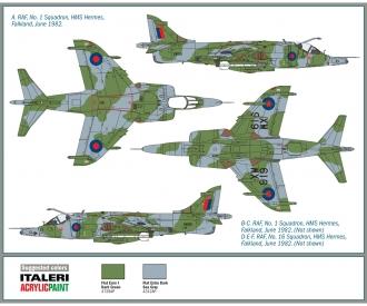 Italeri Harrier GR.3 Falklands War Model Kit